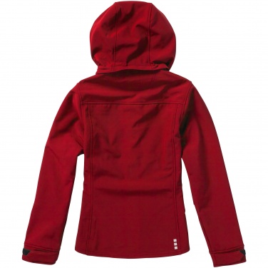 Logo trade promotional item photo of: Langley softshell ladies jacket, red