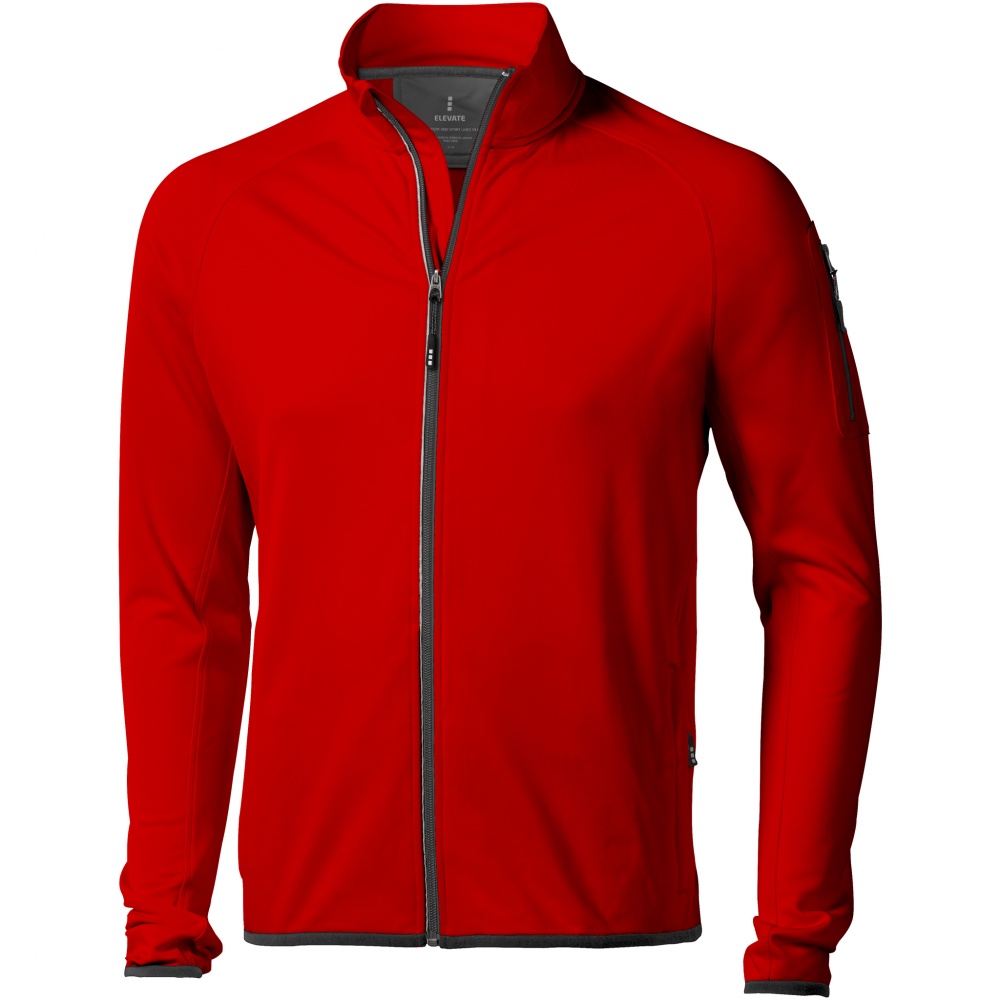 Logo trade advertising product photo of: Mani power fleece full zip jacket