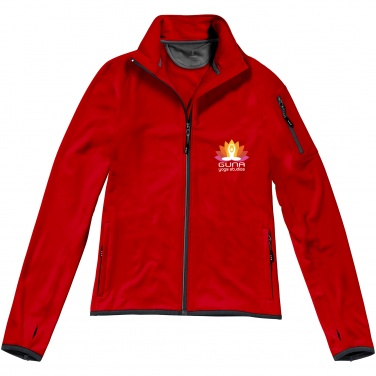 Logo trade corporate gifts image of: Mani power fleece full zip ladies jacket