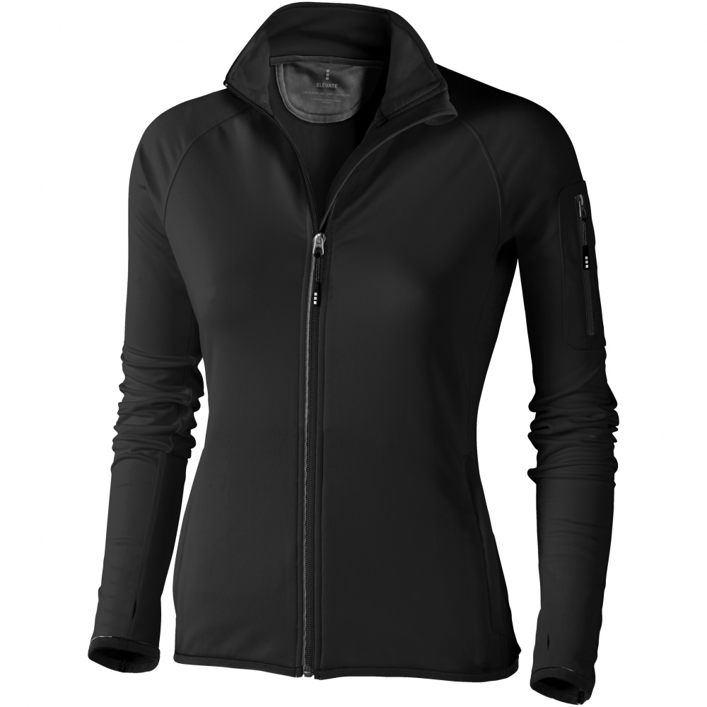 Logo trade promotional items image of: Mani power fleece full zip ladies jacket