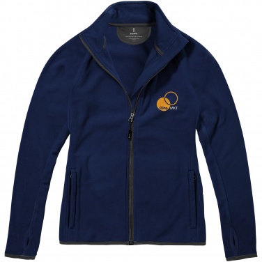 Logo trade promotional products picture of: Brossard micro fleece full zip ladies jacket