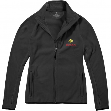 Logo trade corporate gifts image of: Brossard micro fleece full zip ladies jacket