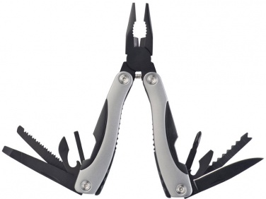 Logo trade corporate gifts image of: Flashlight - multi tool, black