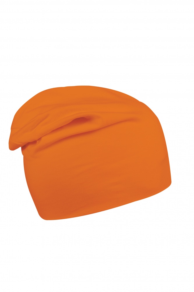 Logo trade promotional product photo of: Beanie Long Jersey, orange