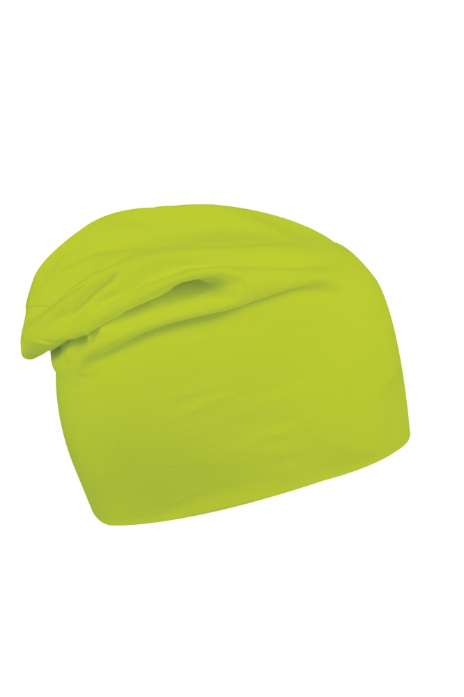 Logo trade business gift photo of: Beanie Long Jersey, light green