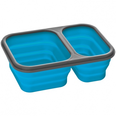 Logo trade promotional merchandise image of: Lunch box, light blue