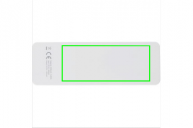 Logo trade promotional products image of: 2.500 mAh powerbank, white