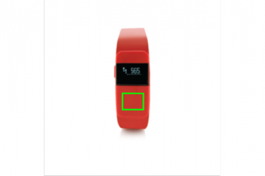 Logo trade promotional products picture of: Activity tracker Keep fit, red