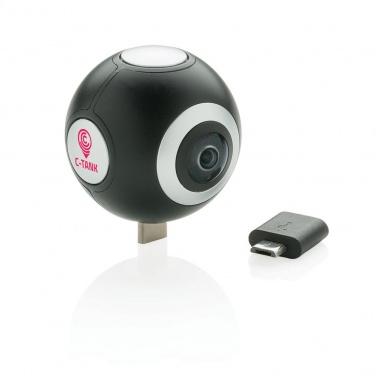 Logo trade corporate gift photo of: Dual lens 360° photo and video camera