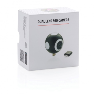 Logotrade promotional item picture of: Dual lens 360° photo and video camera