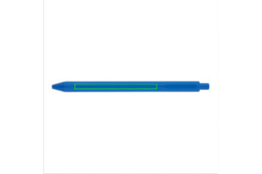 Logo trade advertising products image of: X1 pen, blue