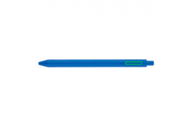 Logo trade promotional giveaways image of: X1 pen, blue