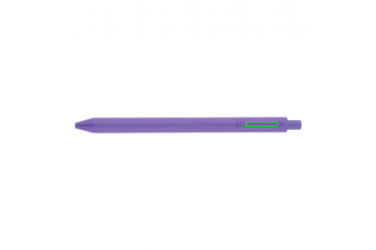 Logo trade advertising products image of: X1 pen, purple