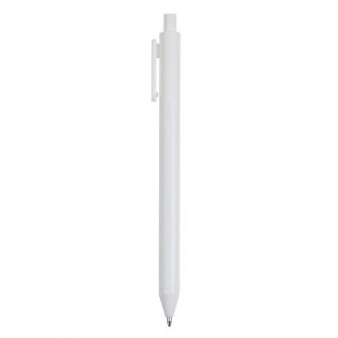 Logo trade promotional giveaways picture of: X1 pen, white