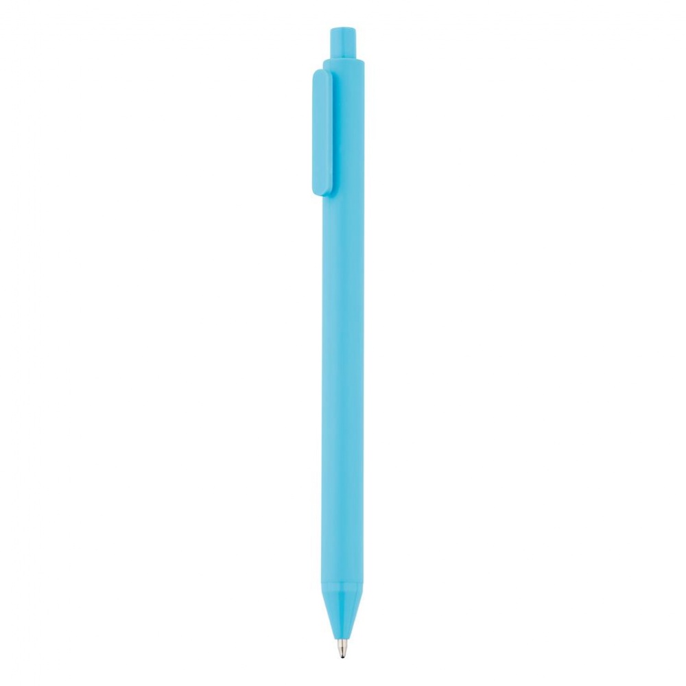 Logo trade promotional products image of: X1 pen, blue