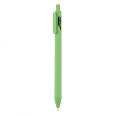 Logo trade promotional gifts picture of: X1 pen, green