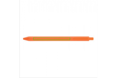 Logo trade promotional giveaways image of: X1 pen, orange