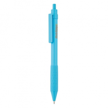 Logo trade business gift photo of: X2 pen, blue