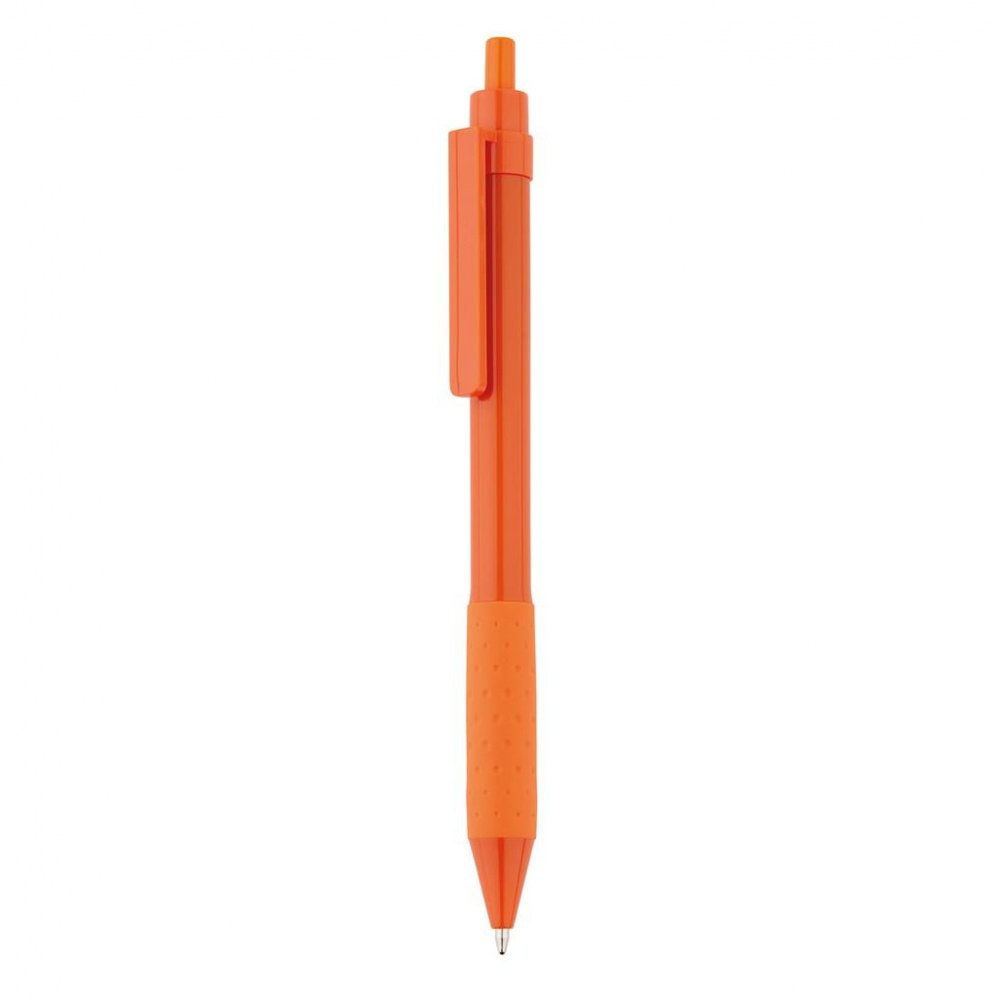 Logo trade promotional gifts picture of: X2 pen, orange