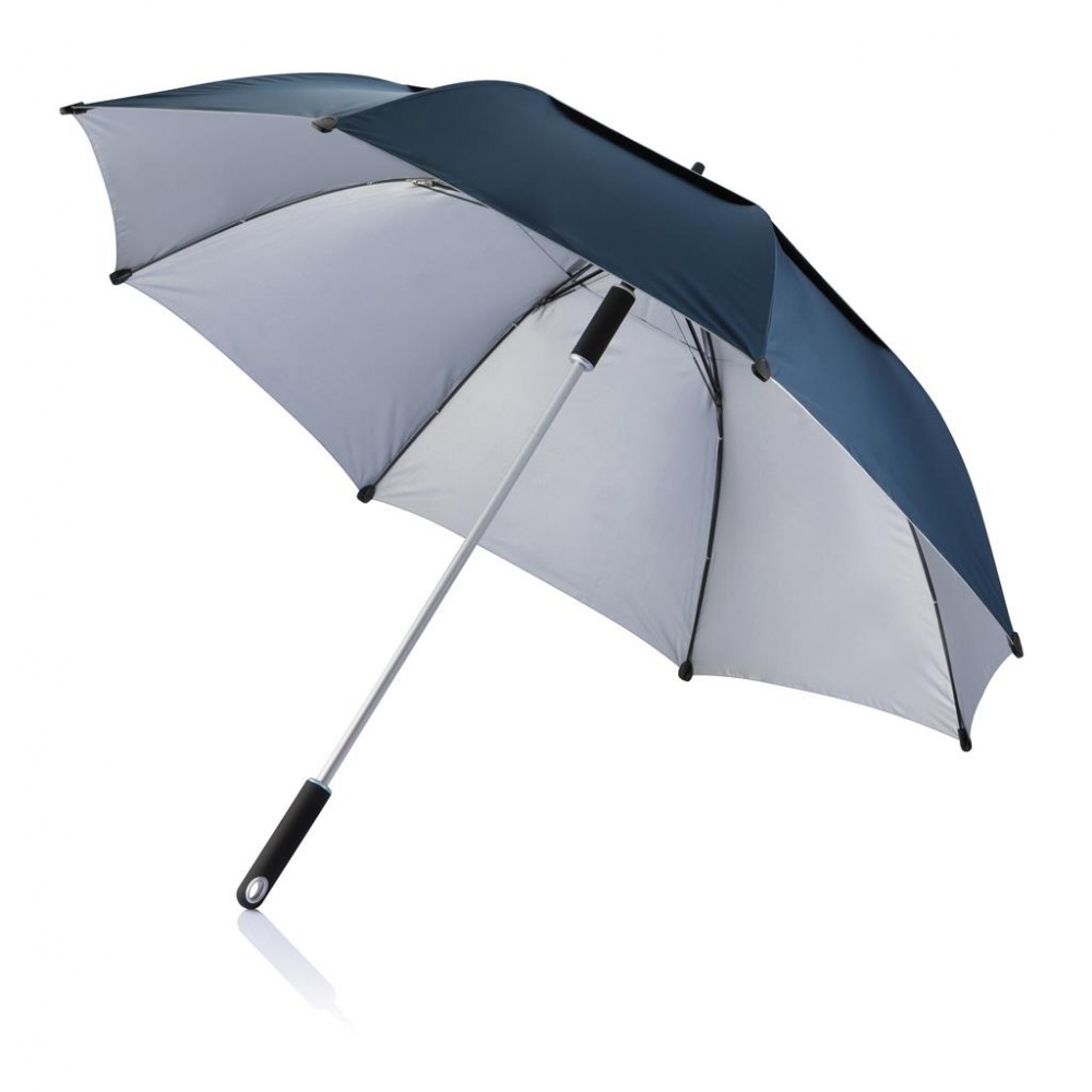 Logotrade promotional product image of: Umbrella Hurricane storm, ø120 cm, blue