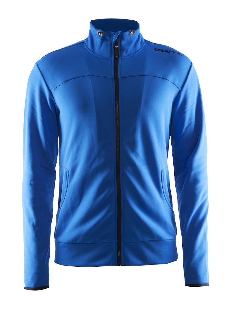 Logo trade advertising products picture of: Leisure jacket M, blue