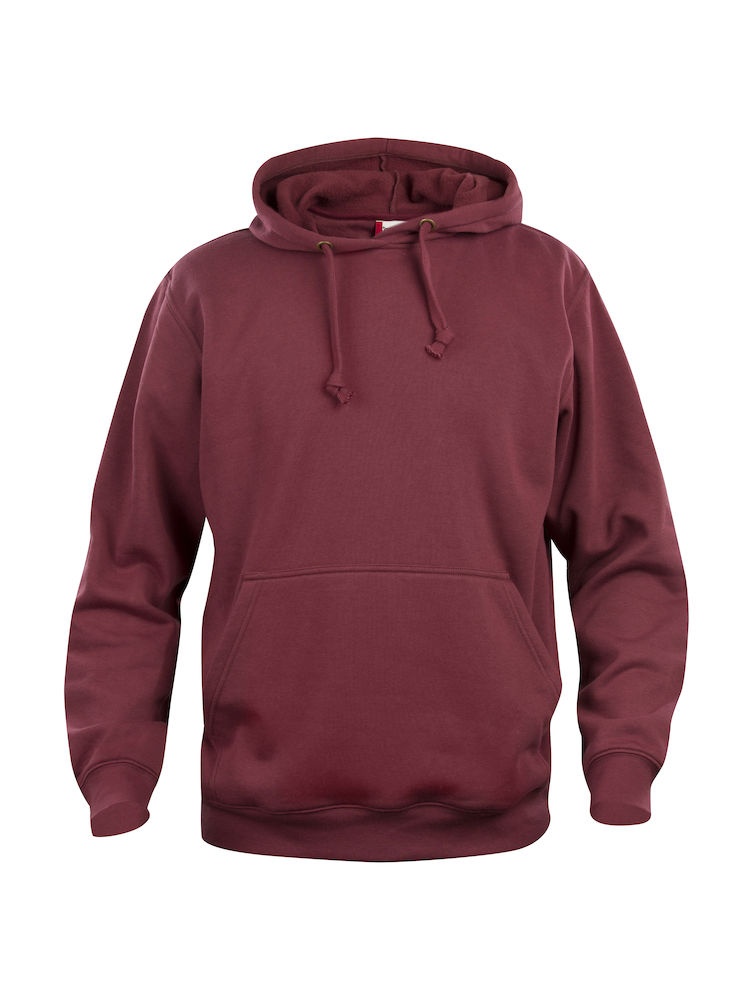 Logo trade promotional items image of: Trendy Basic hoody, dark red