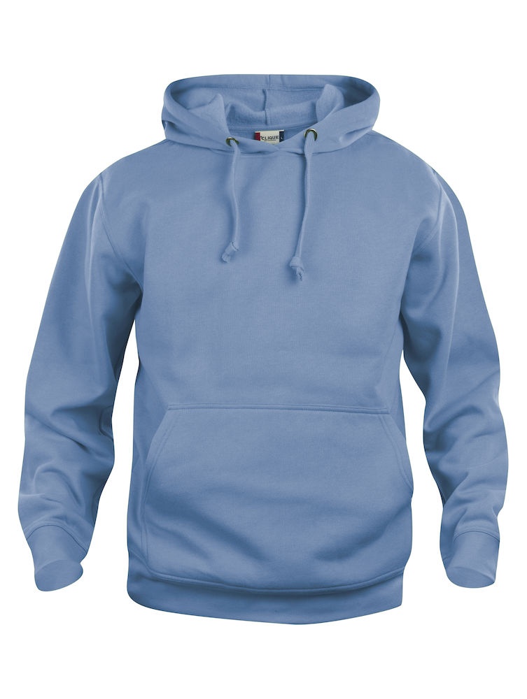 Logo trade promotional products image of: Trendy Basic hoody, light blue