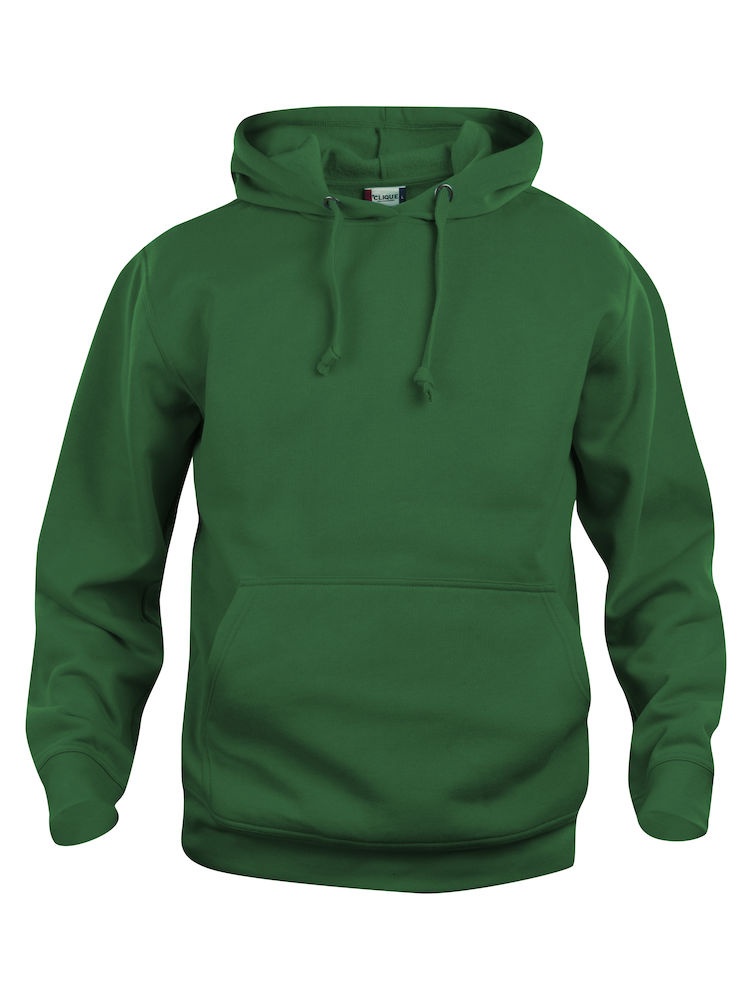 Logo trade promotional gift photo of: Trendy Basic Hoody, dark green