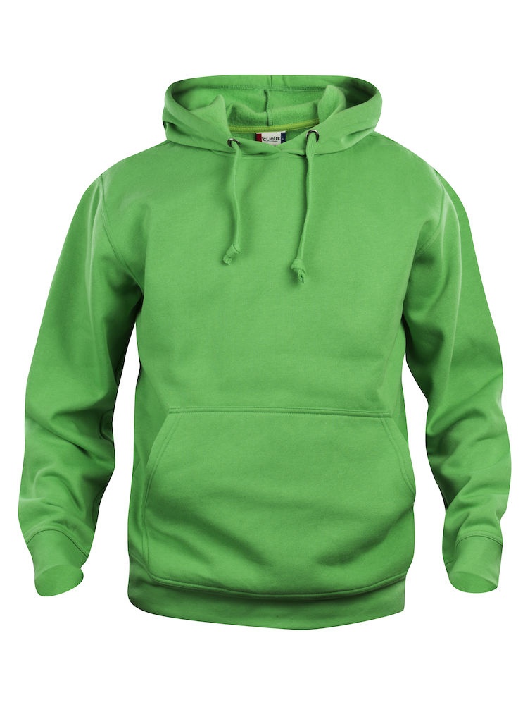 Logo trade business gifts image of: Trendy Basic hoody, apple green