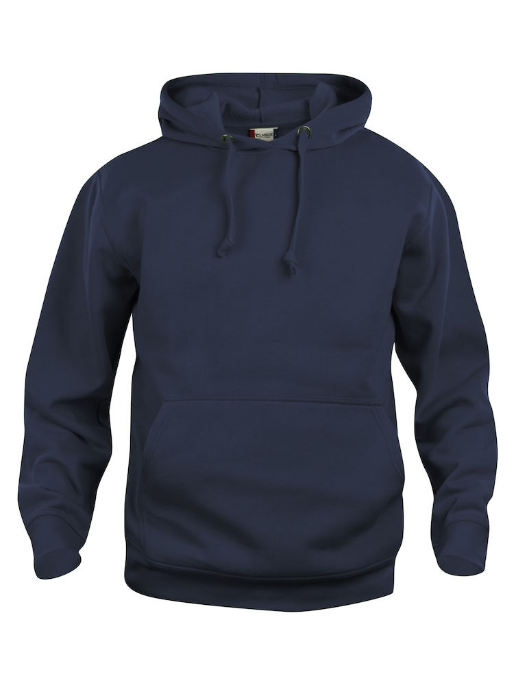 Logo trade advertising product photo of: Trendy basic hoody, navy blue