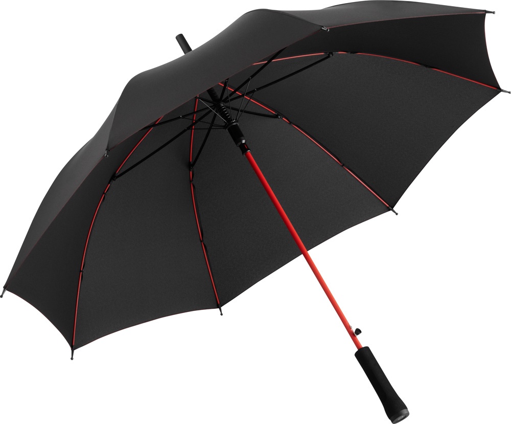 Logotrade promotional giveaway picture of: AC regular umbrella Colorline black/red