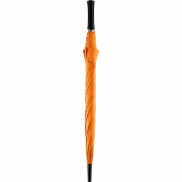 Logo trade promotional giveaways image of: AC regular umbrella, Orange