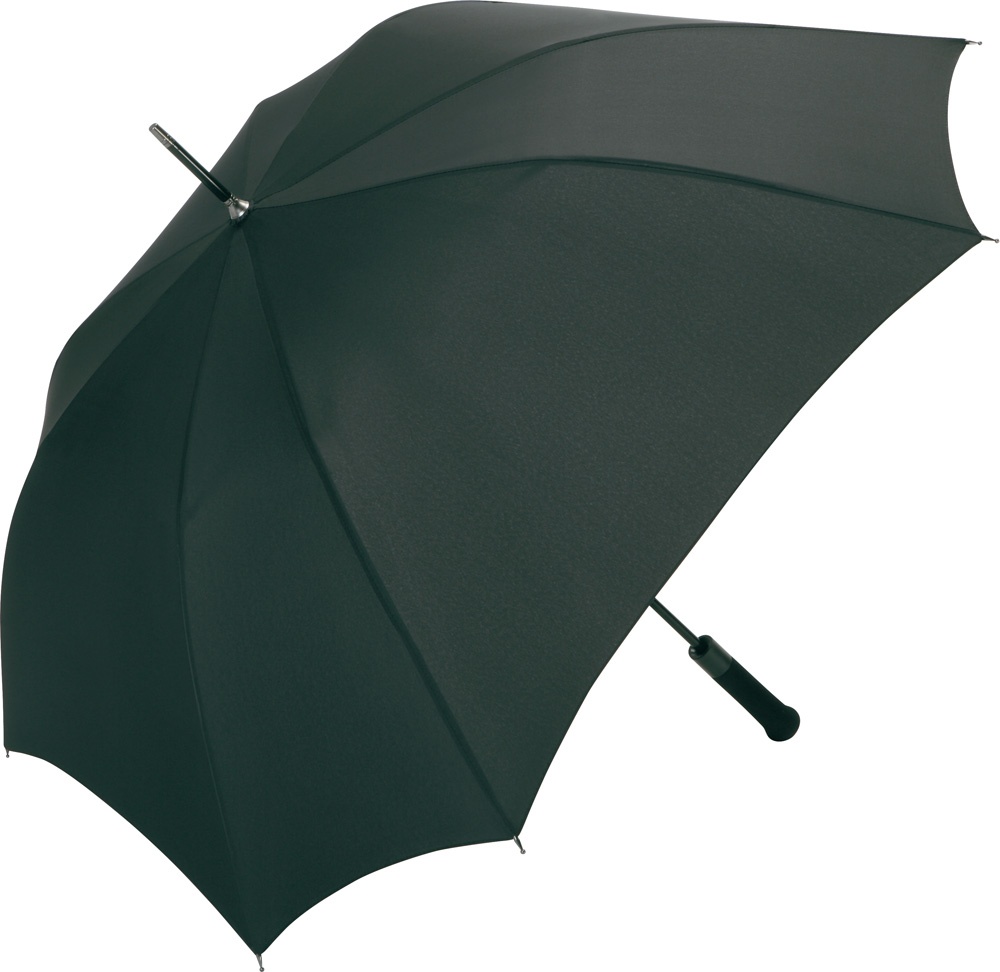 Logo trade business gifts image of: AC regular umbrella FARE®-Collection Square, black