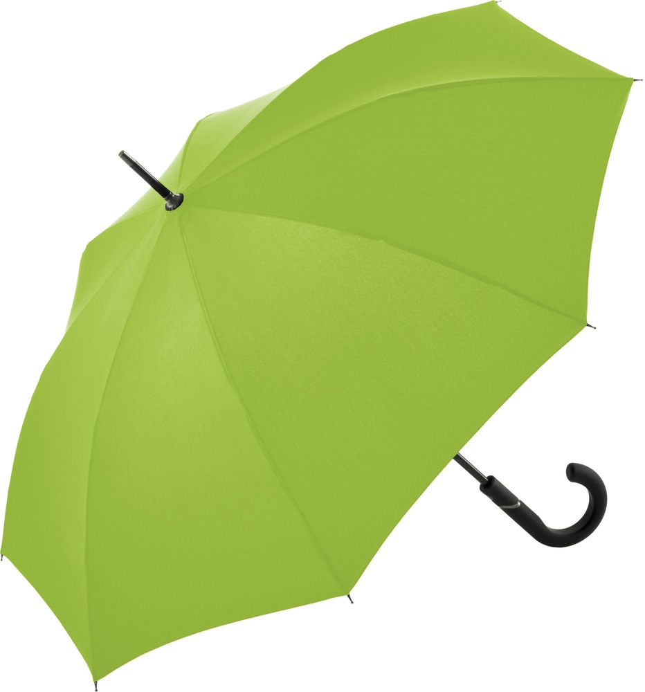 Logotrade promotional item picture of: Regular umbrella 1755 FARE® Fibertec AC,  lime green