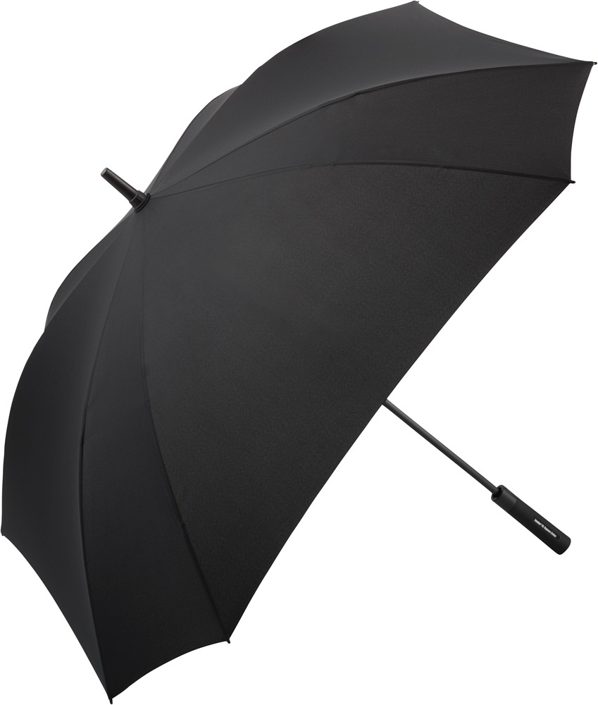 Logotrade advertising products photo of: AC golf umbrella Jumbo® XL Square Color, Black