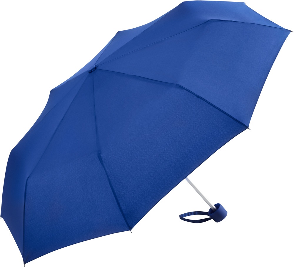 Logo trade business gift photo of: Alu mini windproof umbrella, 5008, blue