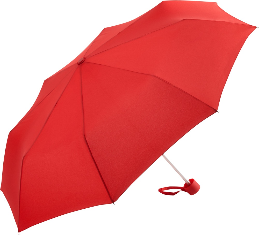 Logotrade promotional giveaways photo of: Alu mini windproof umbrella, 5008, red