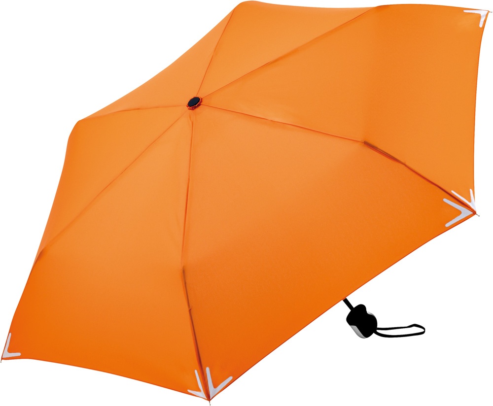 Logotrade promotional product picture of: Mini umbrella Safebrella® 5071, Orange