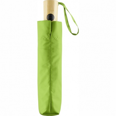 Logo trade business gifts image of: AOC mini umbrella ÖkoBrella 5429, Green