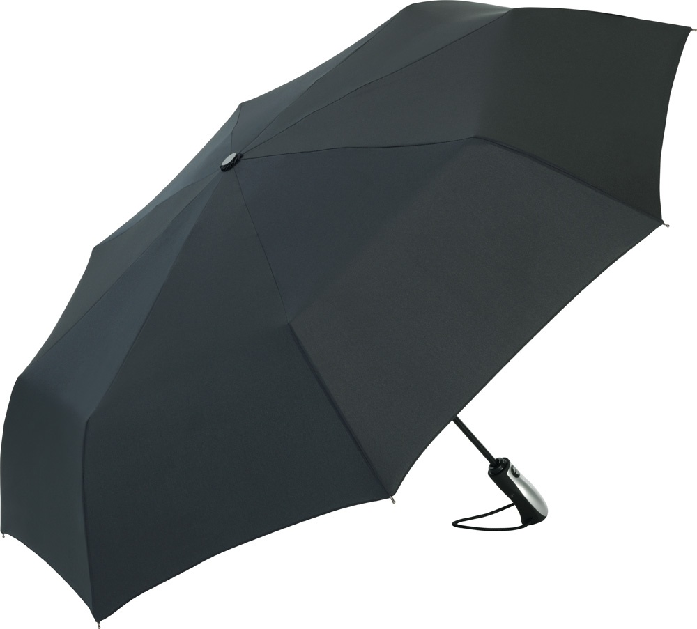 Logotrade promotional item image of: AOC oversize mini umbrella Stormmaster, black