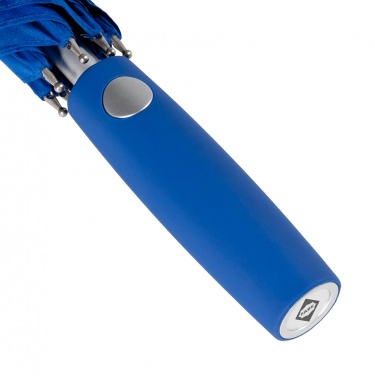 Logo trade promotional products image of: Large Alu golf umbrella FARE®-AC 7580, blue