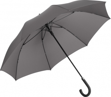 Logo trade promotional gifts picture of: Fiberglas golf umbrella Windfighter AC², black