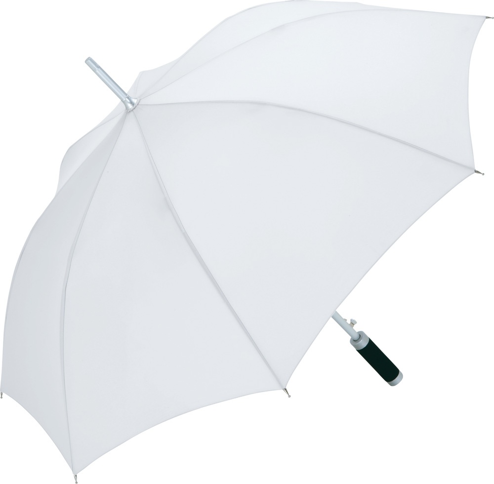 Logotrade promotional item picture of: AC alu regular umbrella Windmatic, white