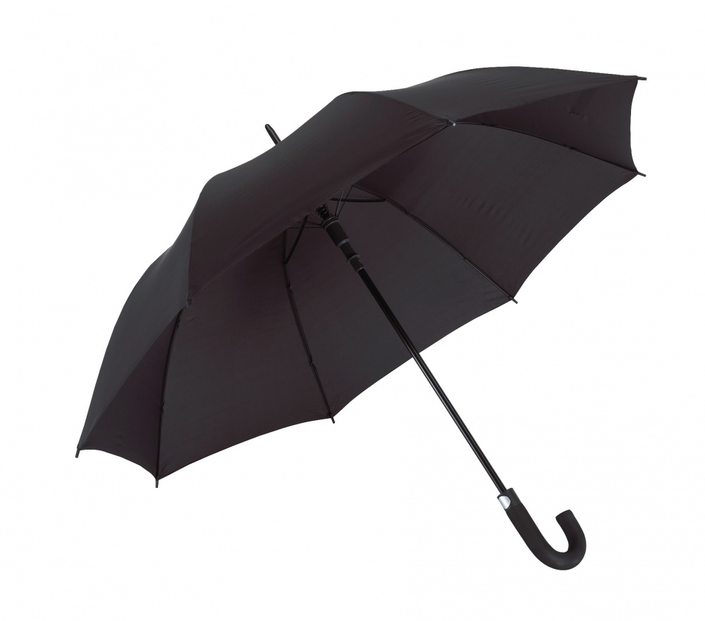 Logo trade corporate gifts picture of: Automatic golf umbrella, Subway, black