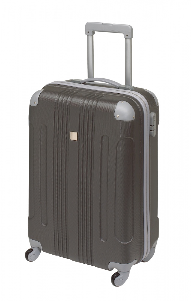 Logo trade promotional gift photo of: Trolley boardcase, Rom, dark grey