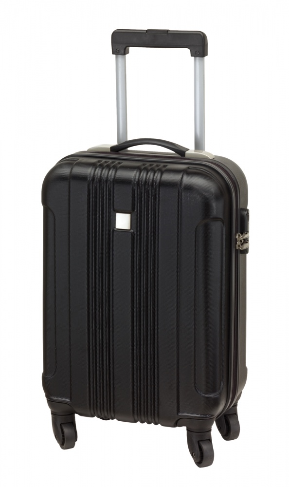 Logo trade promotional merchandise photo of: Trolley boardcase Verona, black