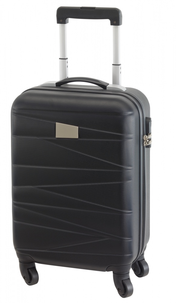 Logo trade promotional products picture of: Trolley board case Padua, black