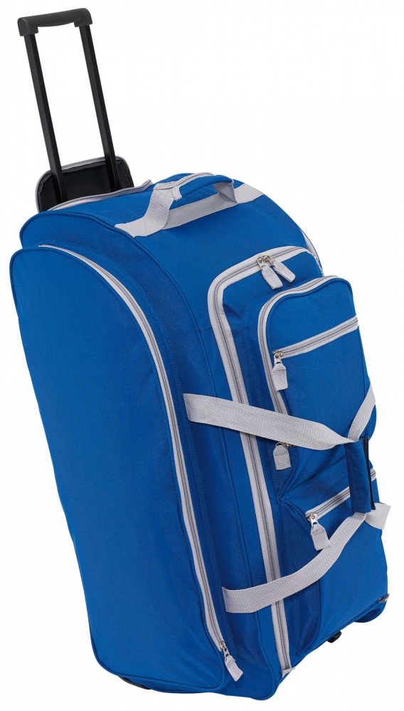 Logotrade promotional product image of: Trolley-travelbag,"9P" 600D, blue