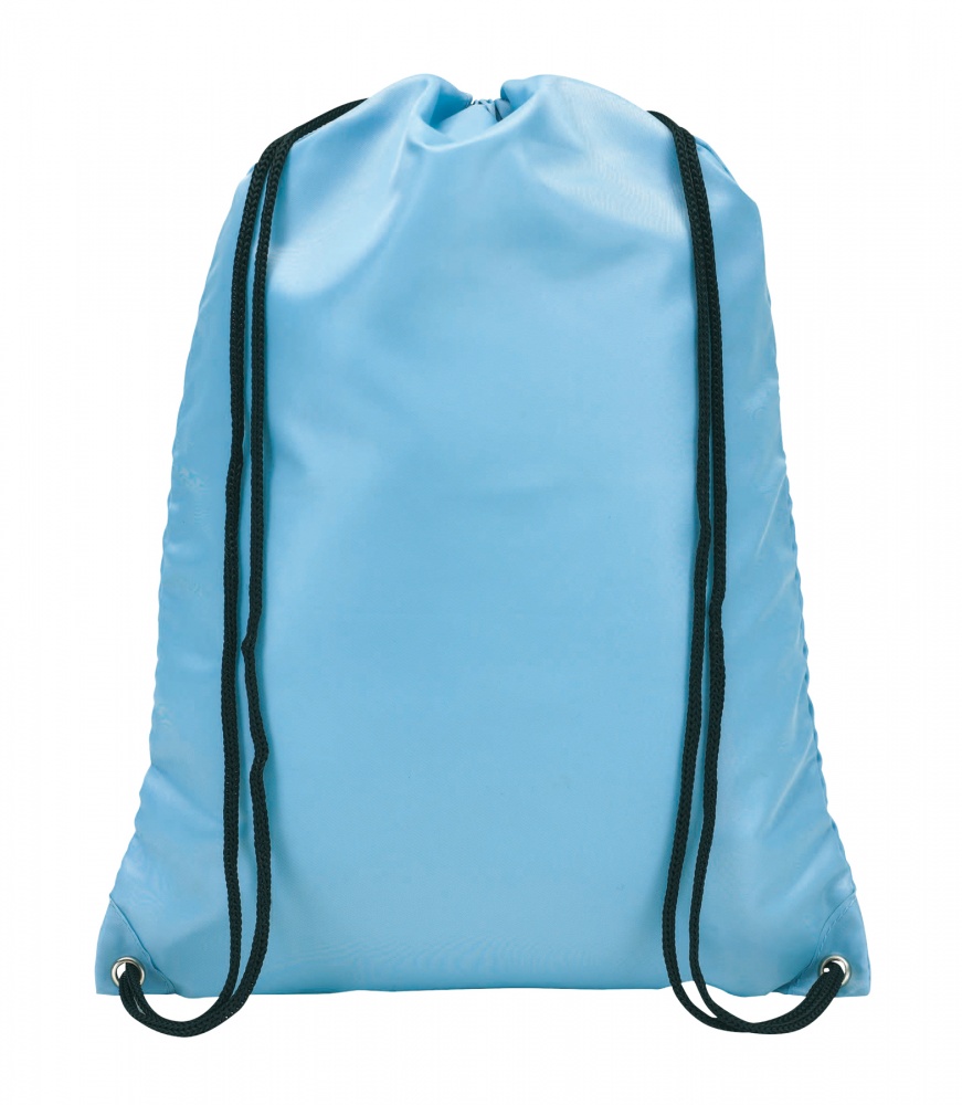 Logo trade promotional gifts image of: Rucksack, Town, lightblue