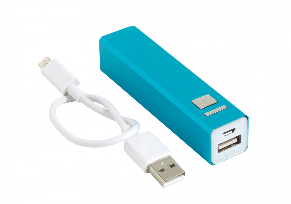 Logotrade promotional item picture of: Powerbank, Endurance, blue